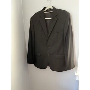 Lauren Ralph Lauren Men's Blazer‎ Jacket Size 44R  Black Two Button 100% Wool